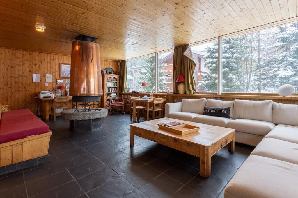 Chalet Robaumont - Grand Chalet Familial Proche Du Centre Et Des Pistes Courchevel Esterno foto